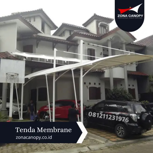 Canoppy Membrane Carport cakung